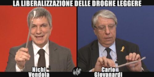 Le Iene: intervista a Nichi Vendola e Carlo Giovanardi