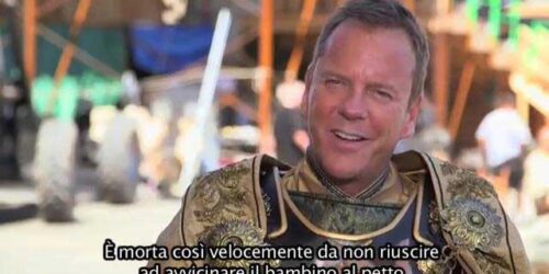 Intervista a Kiefer Sutherland – Pompei