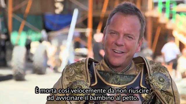 Intervista a Kiefer Sutherland - Pompei