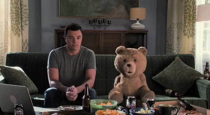 Seth MacFarlane e Ted presentano Un Milione di Modi per Morire nel West