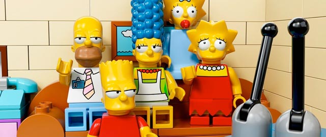 I Simpson omaggiano i Lego