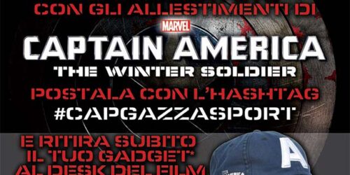 Captain America: The Winter Soldier allo Sport e Fashion di Milano