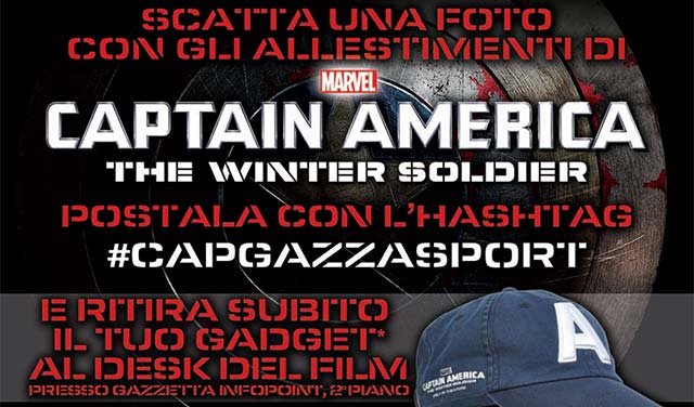 Captain America: The Winter Soldier allo Sport e Fashion di Milano