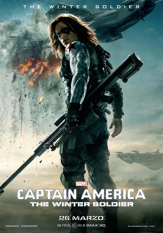 Il Soldato D'inverno alias Bucky Barnes (Sebastian Stan)