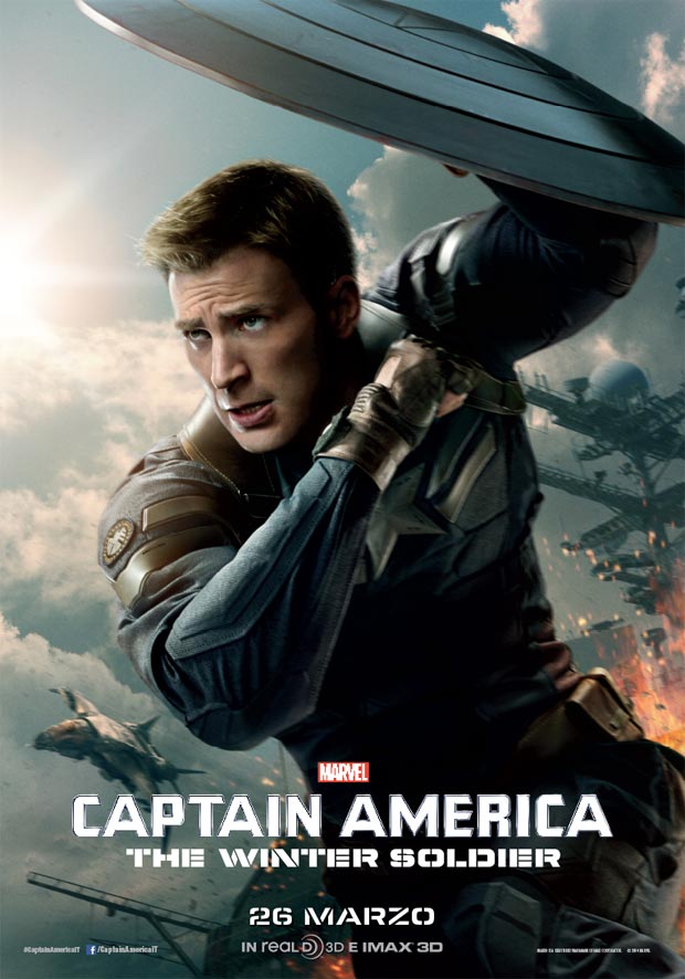 Steve Rogers alias Captain America (Chris Evans)