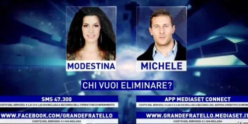 Grande Fratello 13, chi uscirà tra Modestina e Michele?