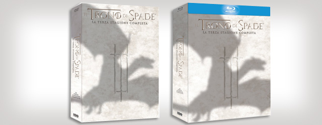 Il Trono di Spade: la Terza Stagione in DVD, Blu-ray