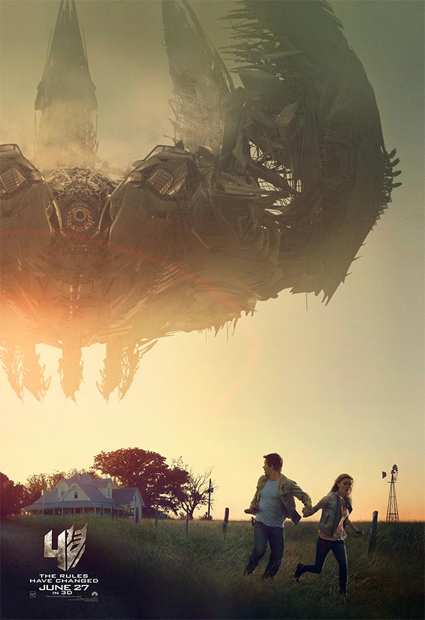 Transformers 4: nuovo poster americano di Age of Extinction