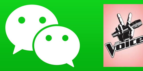 WeChat partner di The Voice of Italy 2014