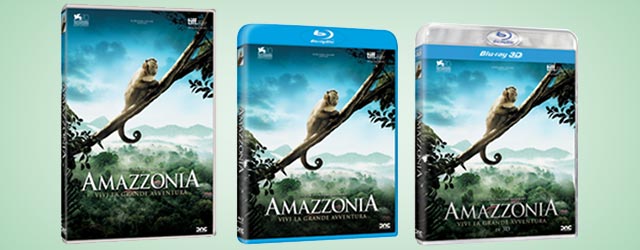 Amazzonia in DVD, Blu-Ray e BD-3D
