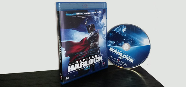 Il Blu-ray di Capitan Harlock
