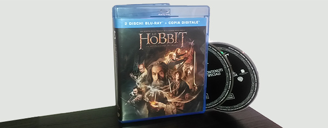 Il Blu-ray di Lo Hobbit - La Desolazione di Smaug