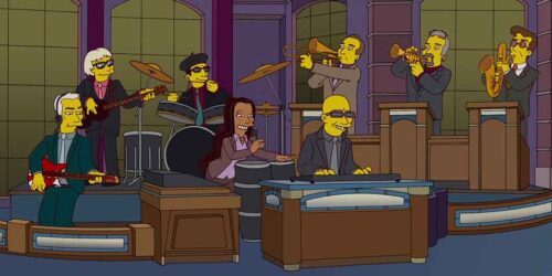 I Simpson – Apertura con David Letterman