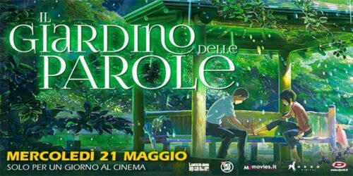 Il Giardino delle Parole: al cinema solo il 21 maggio 2014