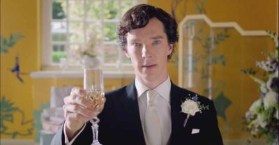scena dal trailer di 3x02 Sherlock - The Sign of Three