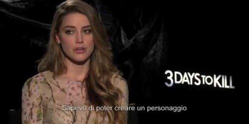 3 Days to Kill: intervista a Amber Heard (sottotitolata)