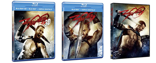 300 L'Alba di un Impero in Blu-ray, 3D e DVD