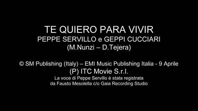 Clip Te Quiero Para Vivir - Un Fidanzato Per Mia Moglie