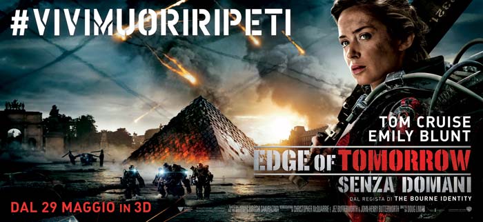 Edge of Tomorrow: i Character Banner di Tom Cruise e Emily Blunt