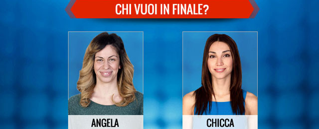 Grande Fratello 13 Angela o Chicca in Finale?