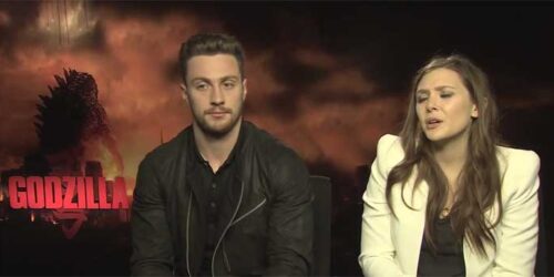 Godzilla – Intervista a Aaron Taylor-Johnson e Elizabeth Olsen