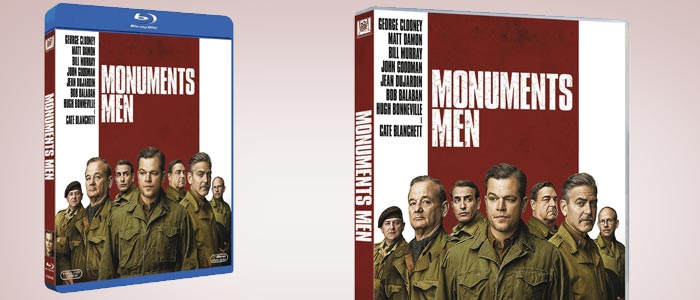 Monuments Men in Blu-ray e DVD