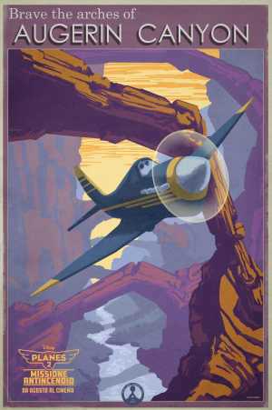 Planes 2: i vintage poster