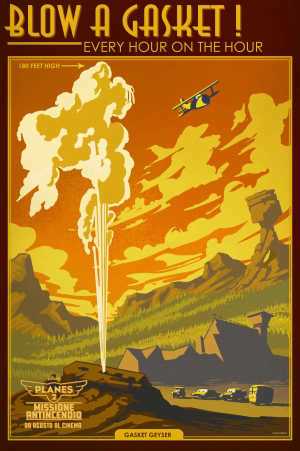 Planes 2: i vintage poster