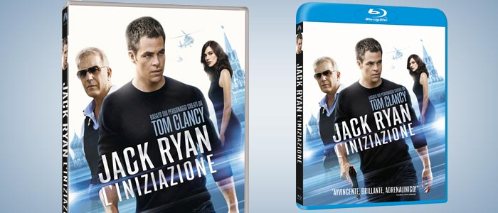 Jack Ryan: L'iniziazione in Blu-Ray e DVD