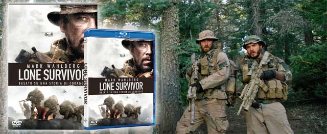 Lone Survivor in Blu-ray e DVD