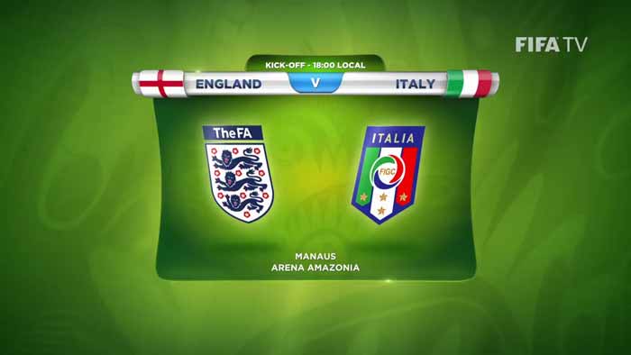 Mondiali 2014: Inghilterra-Italia, la Formazione