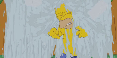 Doccia Ghiacciata anche per Homer Simpson – IceBucketChallenge