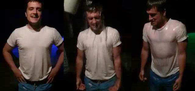 IceBucketChallenge: Josh Hutcherson