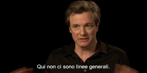 Le due vie del Destino, Colin Firth parla del suo personaggio