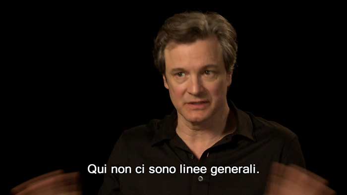 Le due vie del Destino, Colin Firth parla del suo personaggio