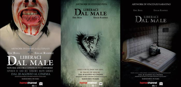 Liberaci dal Male: tre poster originali dei fan