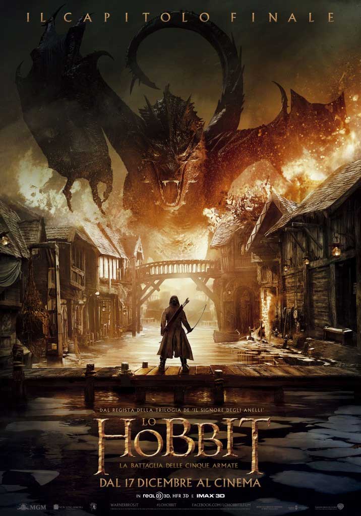 Lo Hobbit - La battaglia delle Cinque Armate, Poster italiano del Comic-Con®