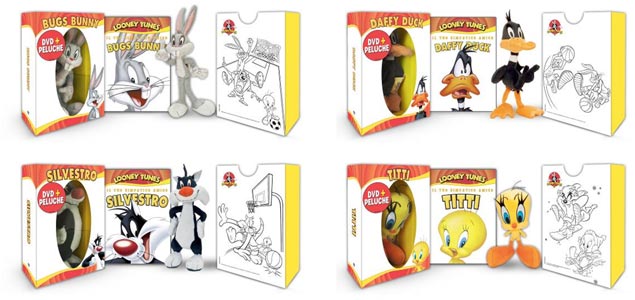 Looney Tunes da vedere e giocare in 4 cofanetti DVD dal 18 settembre