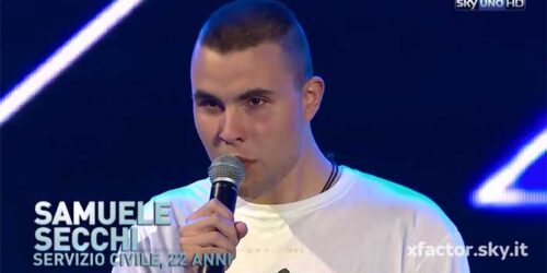 X Factor 2014 – Samuele Secchi sul palco