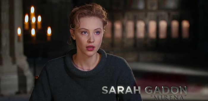 Dracula Untold - Il personaggio di Mirena interpretato da Sarah Gadon