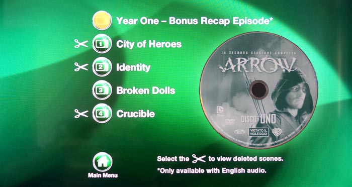 Arrow - Seconda Stagione Completa DVD