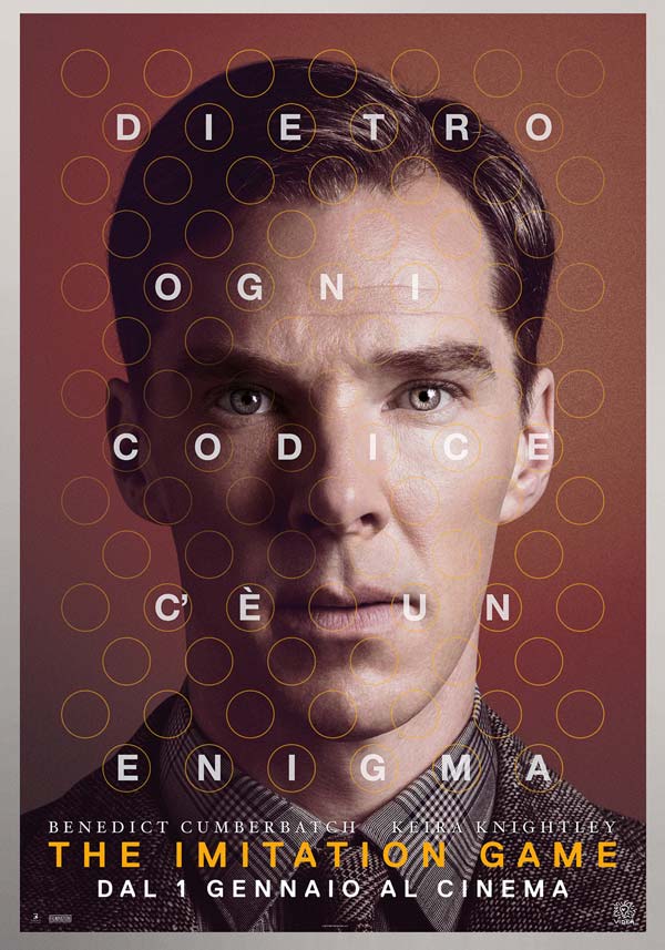 The Imitation Game: character poster Benedict Cumberbatch