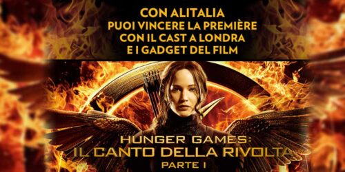 Concorso: Vola con Alitalia e vinci Hunger Games: il canto della rivolta