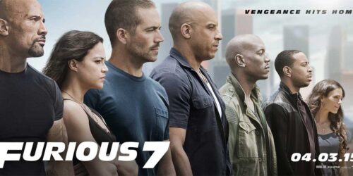 Box Office Italia: Fast and Furious 7 sfreccia in testa al botteghino