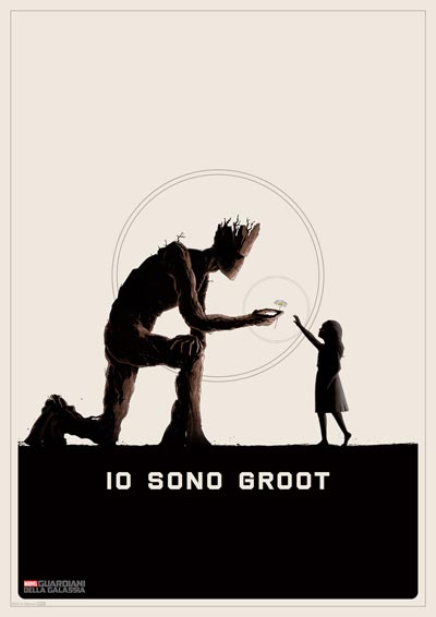Guardiani della Galassia: poster fan art
