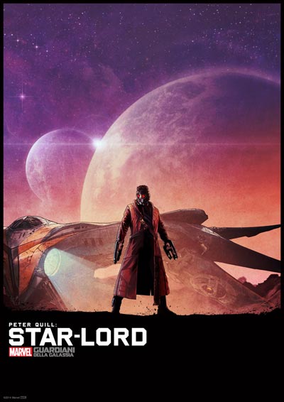 Guardiani della Galassia: poster fan art