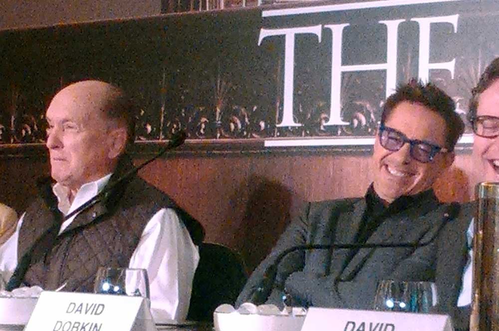 Robert Downey Jr e Robert Duvall a Roma per The Judge