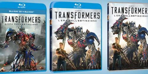 Transformers 4 in DVD, Blu-ray, BD3D dal 19 Novembre
