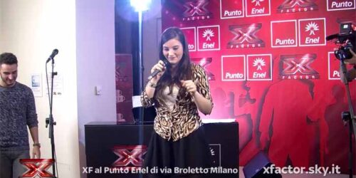 X Factor 2014 – Vivian al Punto Enel di Milano