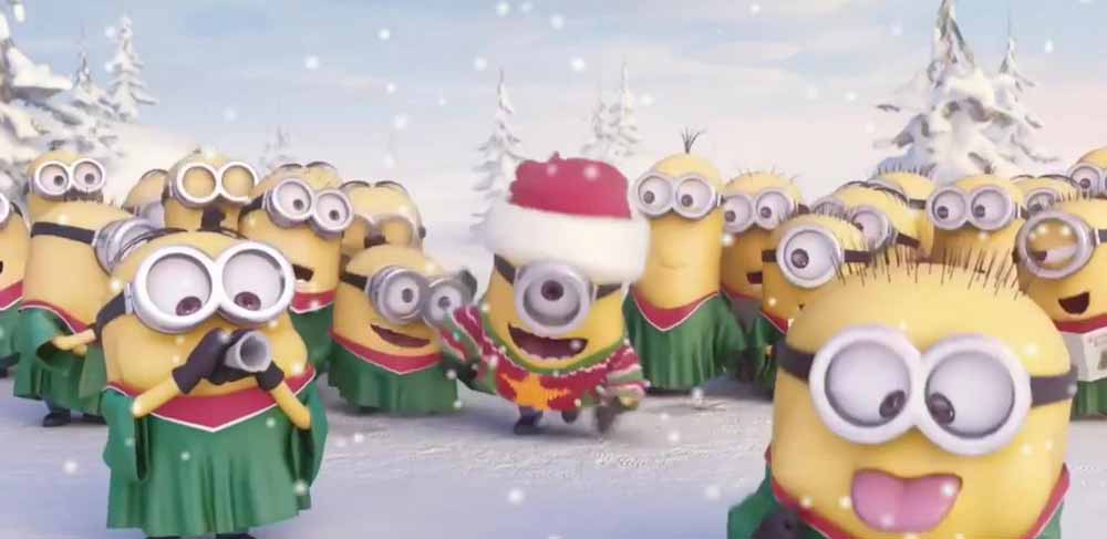 Minions cantano Jingle Bells - Merry Christmas 2014